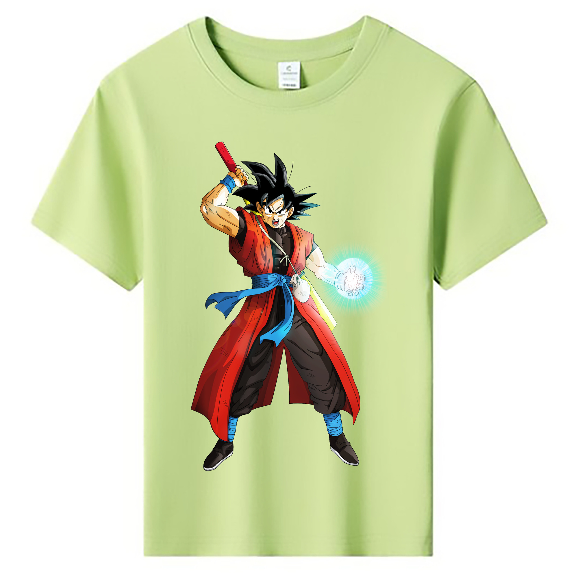 （画像用） ドラゴンボール 孫悟空（そん ごくう）Son Goku カカロット DRAGON BALL Kakarotto 綿100％キッズTシャツ（フロントプリント）